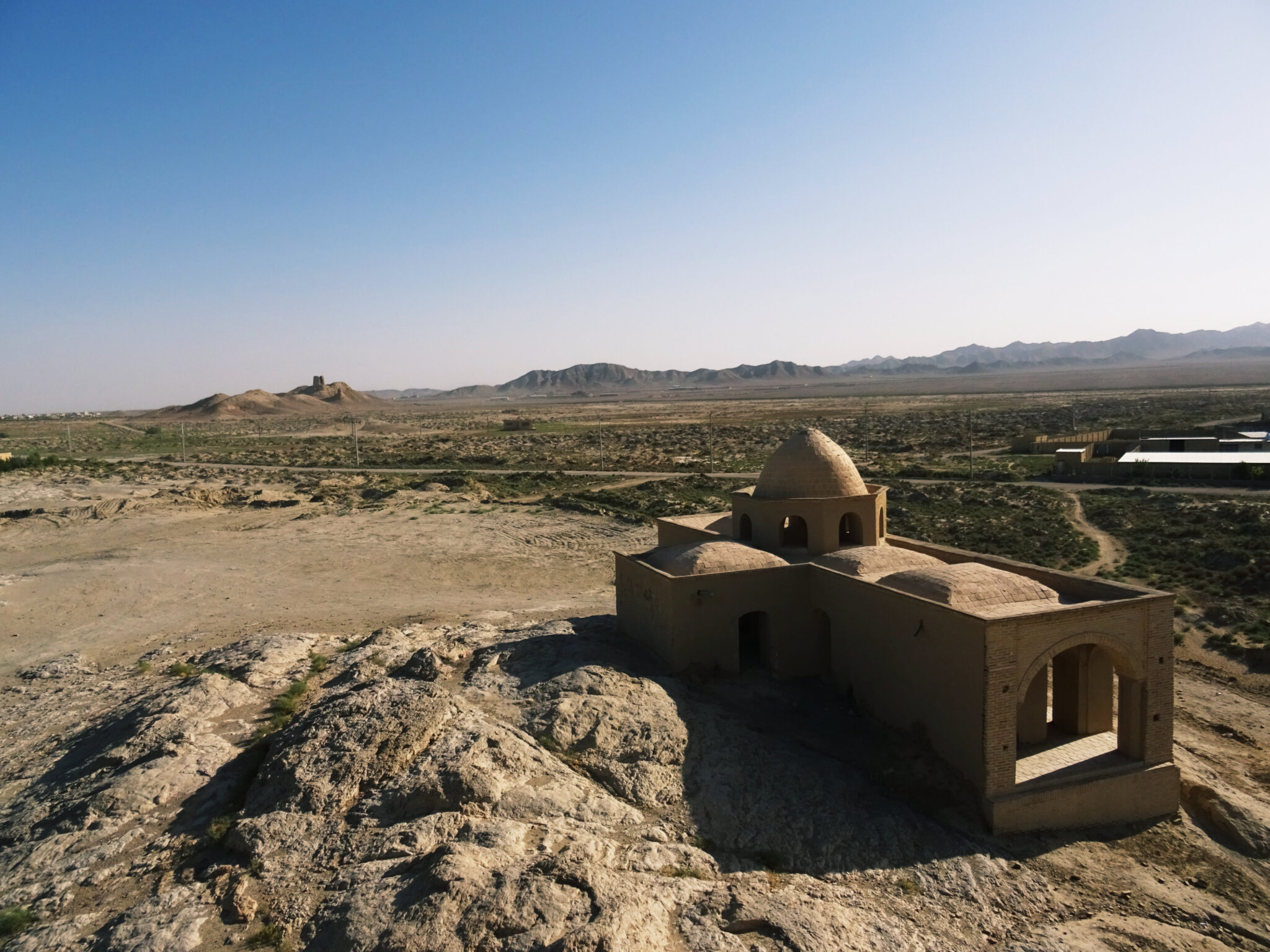 Temple de l'eau près de Varzaneh